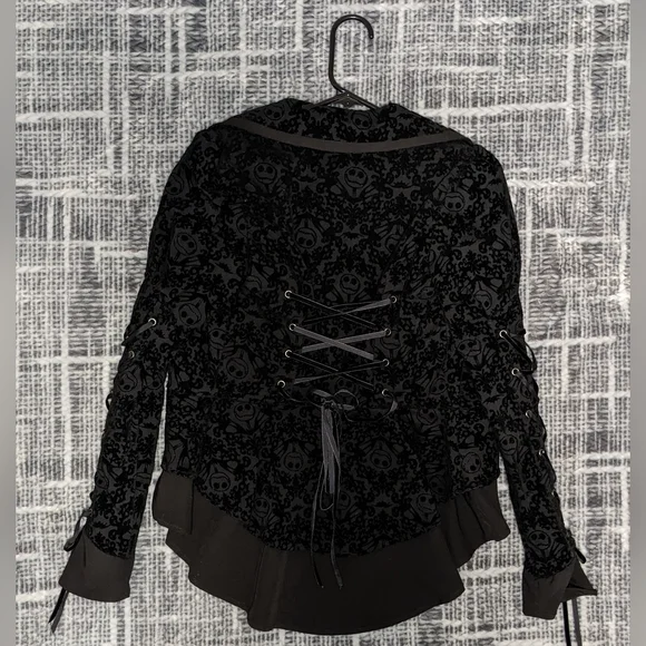 The Nightmare Before Christmas Gothic Corset Dress Jacket - Picture 2 of 4